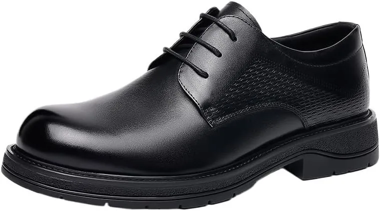 Men's Contemporary Derby Shoes Soft Lining with Reinforced Heel for Extended Business Travel & Networking Events