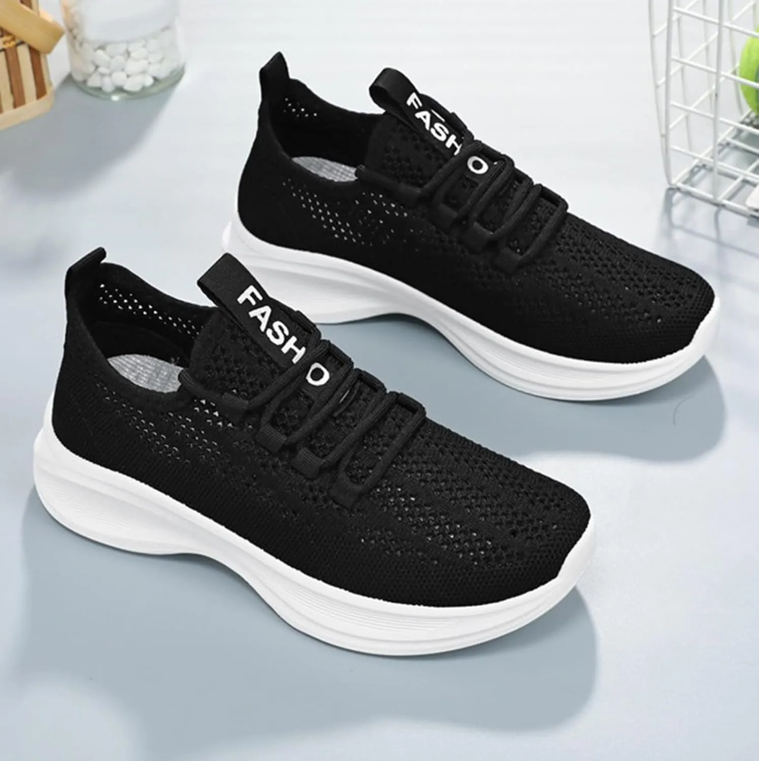 Mens Dress Shoes Casual Oxfords Shoes Knit Lightweight Non Slip Work Shoes Women Fashion Casual Shoes Dress Sneakers Slip On Tennis Shoe Loafers Dress Shoe