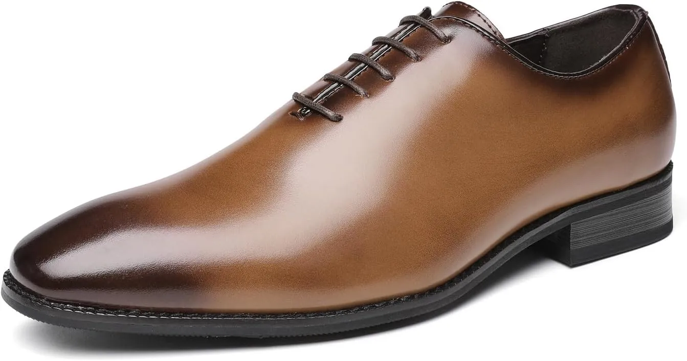 Mens Dress Shoes Formal Dress Leather Oxfords Fashion Casual Wedding Men's Shoes Tuxedo for Men