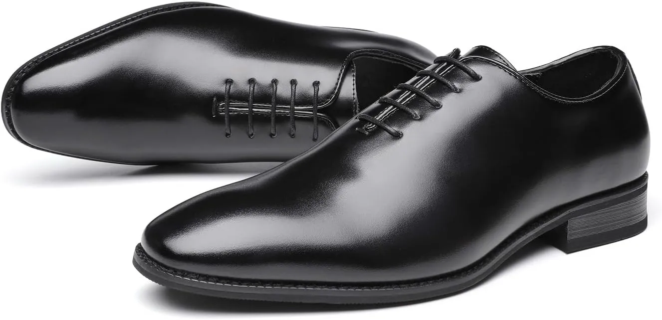 Mens Dress Shoes Formal Dress Leather Oxfords Fashion Casual Wedding Men's Shoes Tuxedo for Men