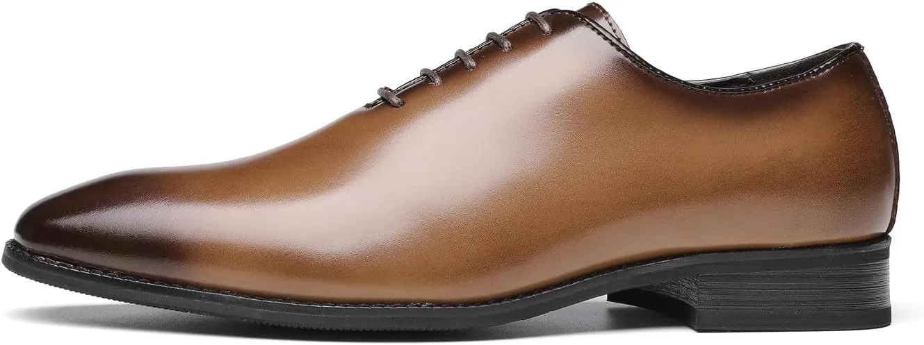 Mens Dress Shoes Formal Dress Leather Oxfords Fashion Casual Wedding Men's Shoes Tuxedo for Men