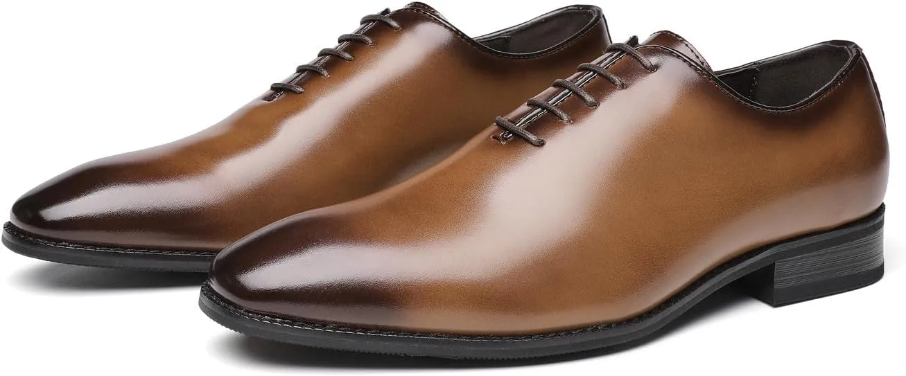 Mens Dress Shoes Formal Dress Leather Oxfords Fashion Casual Wedding Men's Shoes Tuxedo for Men