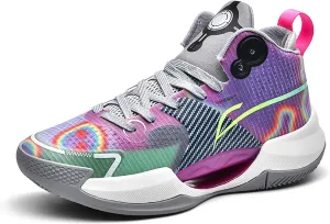 Men's Fashion Basketball Shoes Personalized Trend Sneakers Women's Casual Fitness Running Shoes Street Basketball Sneakers Men's Shoes Women's Shoes
