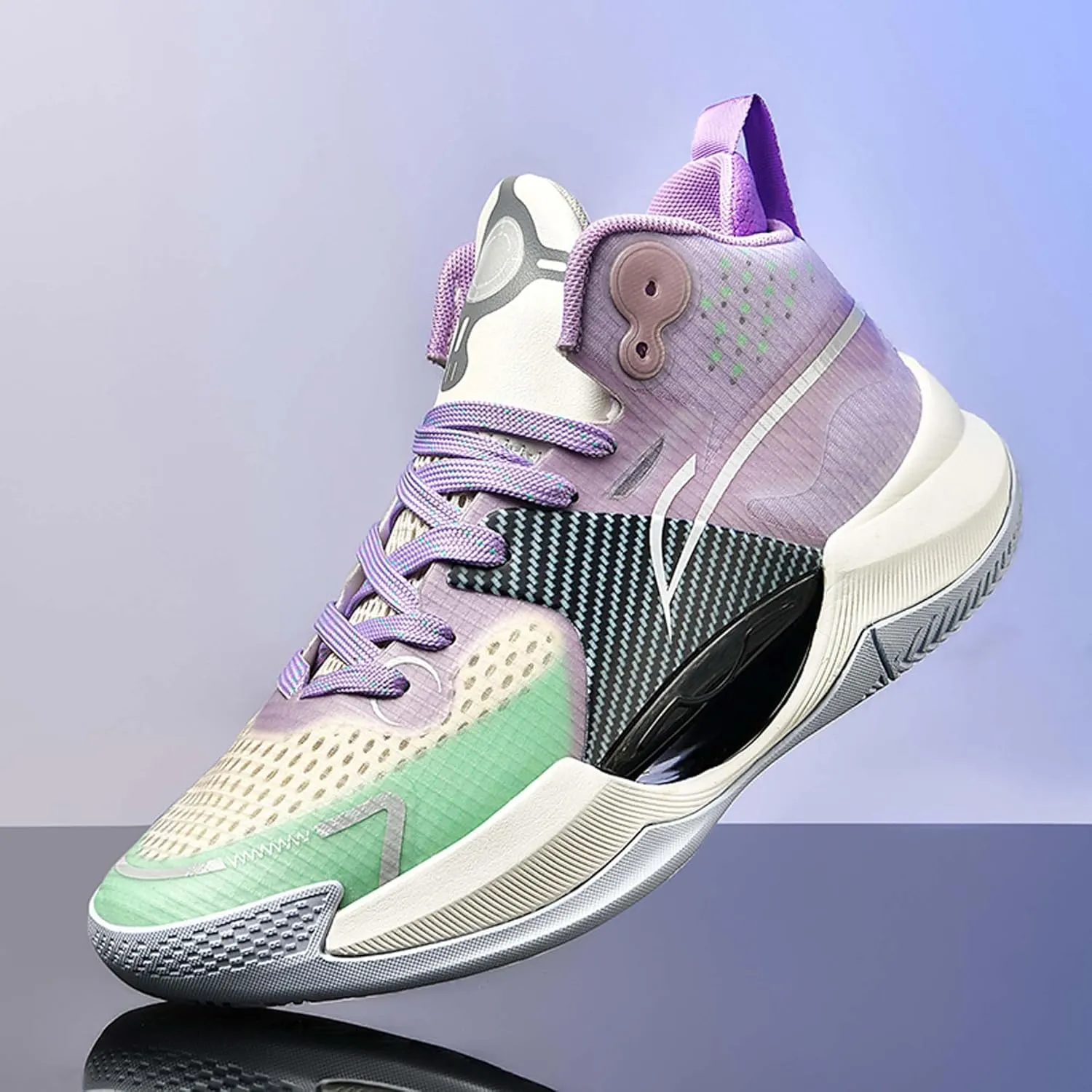 Men's Fashion Basketball Shoes Personalized Trend Sneakers Women's Casual Fitness Running Shoes Street Basketball Sneakers Men's Shoes Women's Shoes