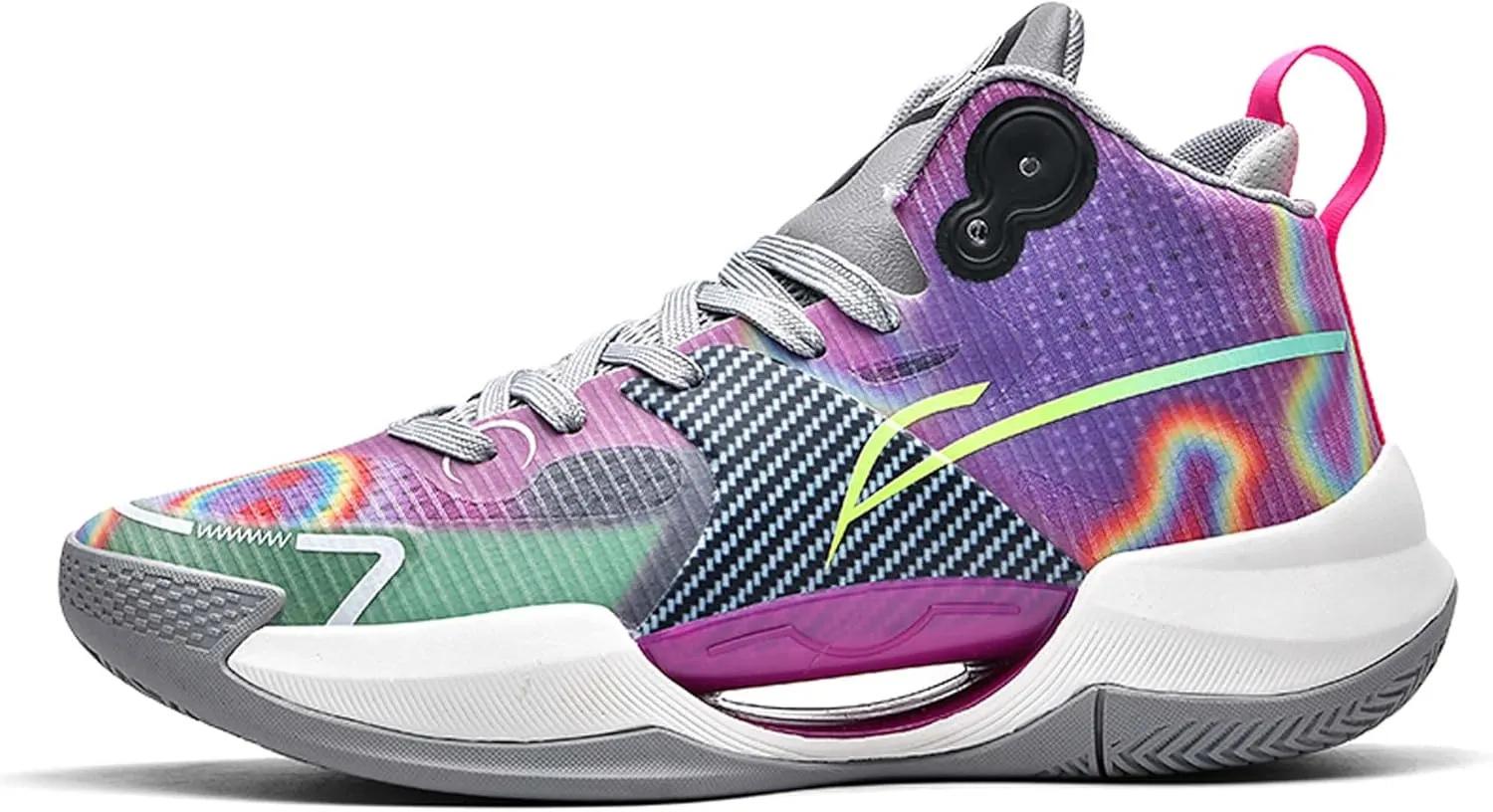 Men's Fashion Basketball Shoes Personalized Trend Sneakers Women's Casual Fitness Running Shoes Street Basketball Sneakers Men's Shoes Women's Shoes