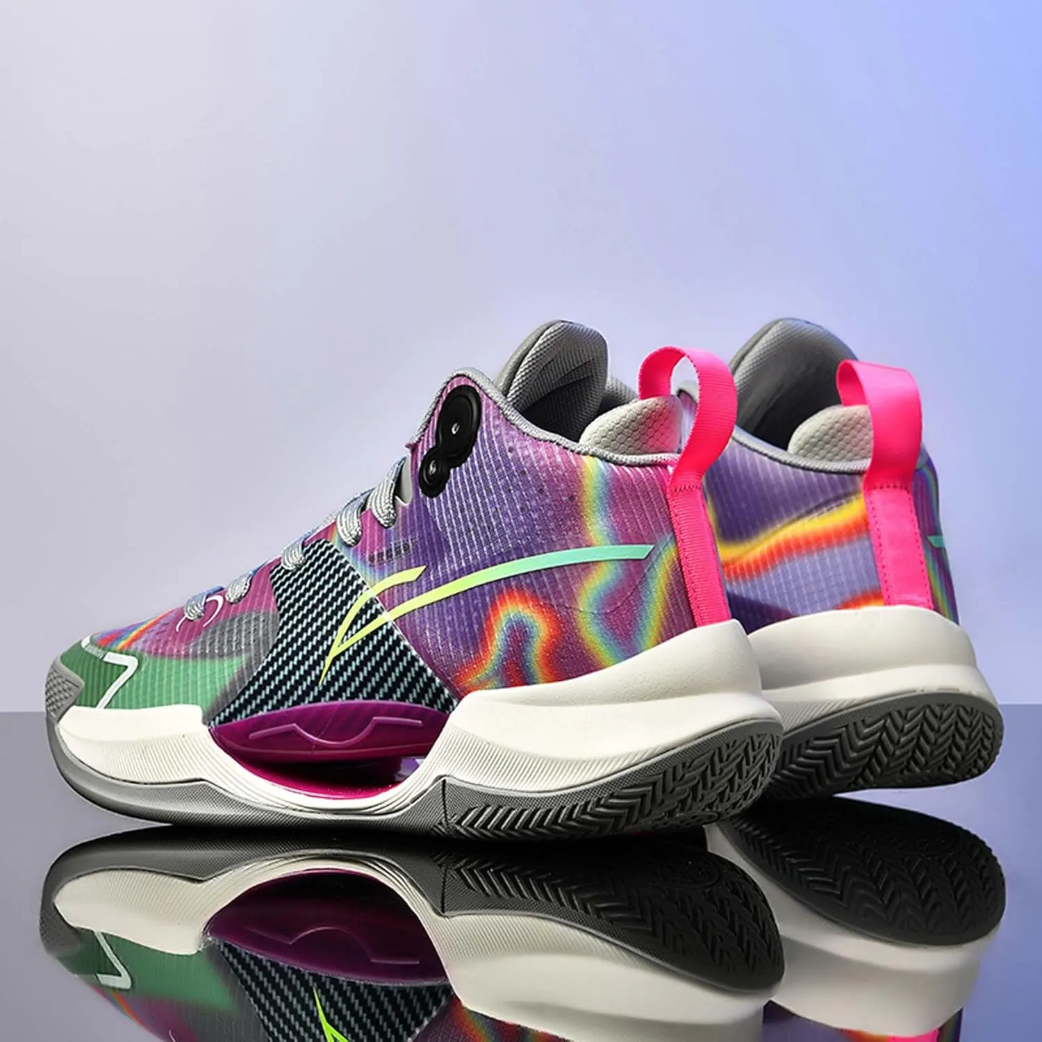 Men's Fashion Basketball Shoes Personalized Trend Sneakers Women's Casual Fitness Running Shoes Street Basketball Sneakers Men's Shoes Women's Shoes