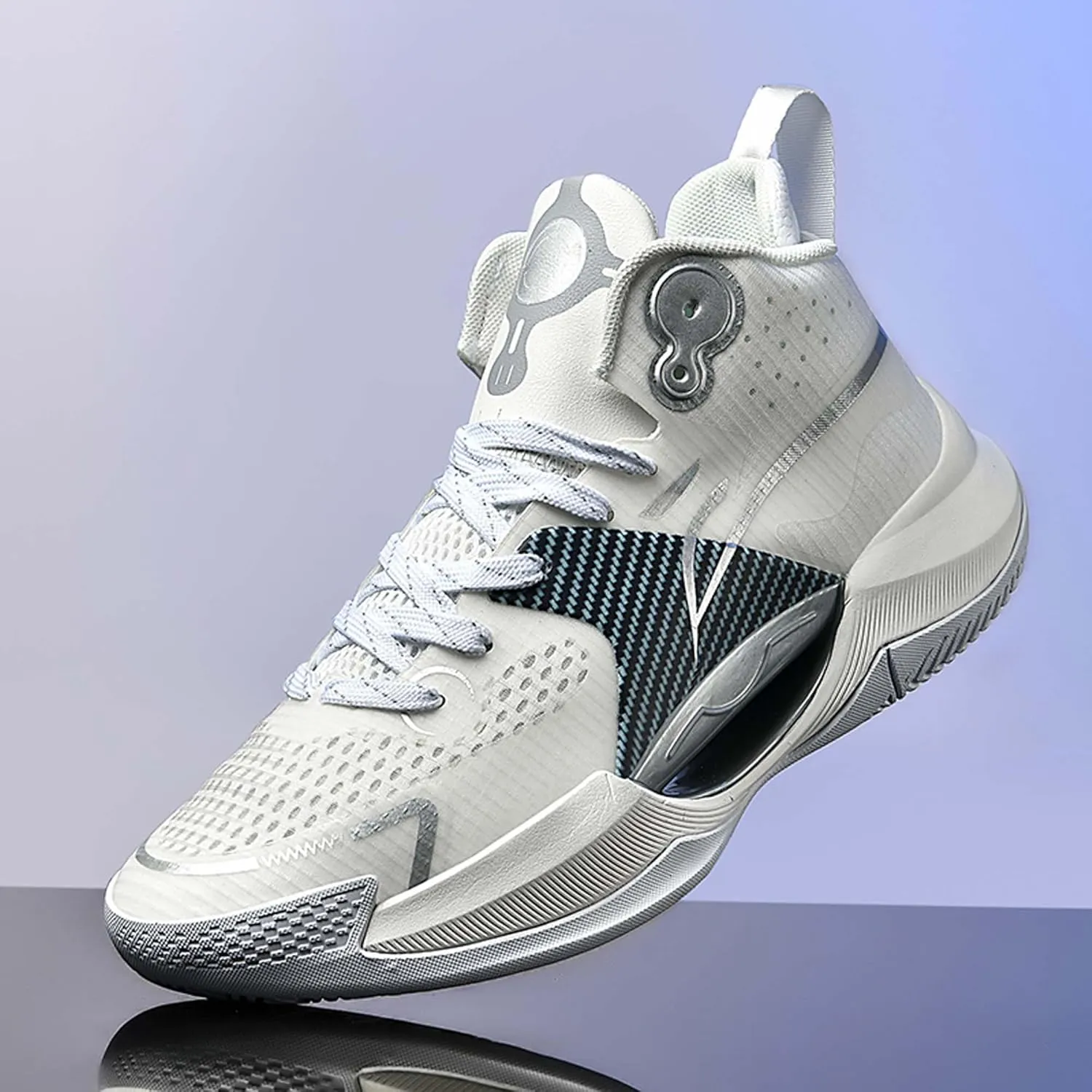 Men's Fashion Basketball Shoes Personalized Trend Sneakers Women's Casual Fitness Running Shoes Street Basketball Sneakers Men's Shoes Women's Shoes