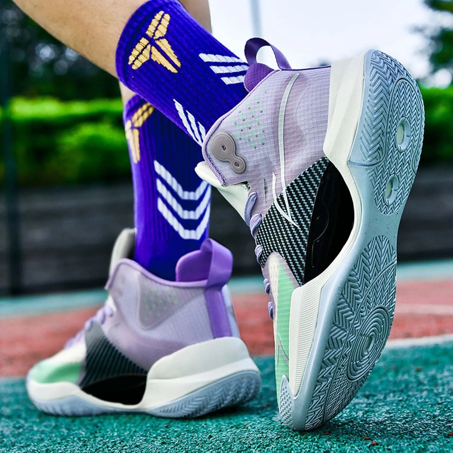 Men's Fashion Basketball Shoes Personalized Trend Sneakers Women's Casual Fitness Running Shoes Street Basketball Sneakers Men's Shoes Women's Shoes