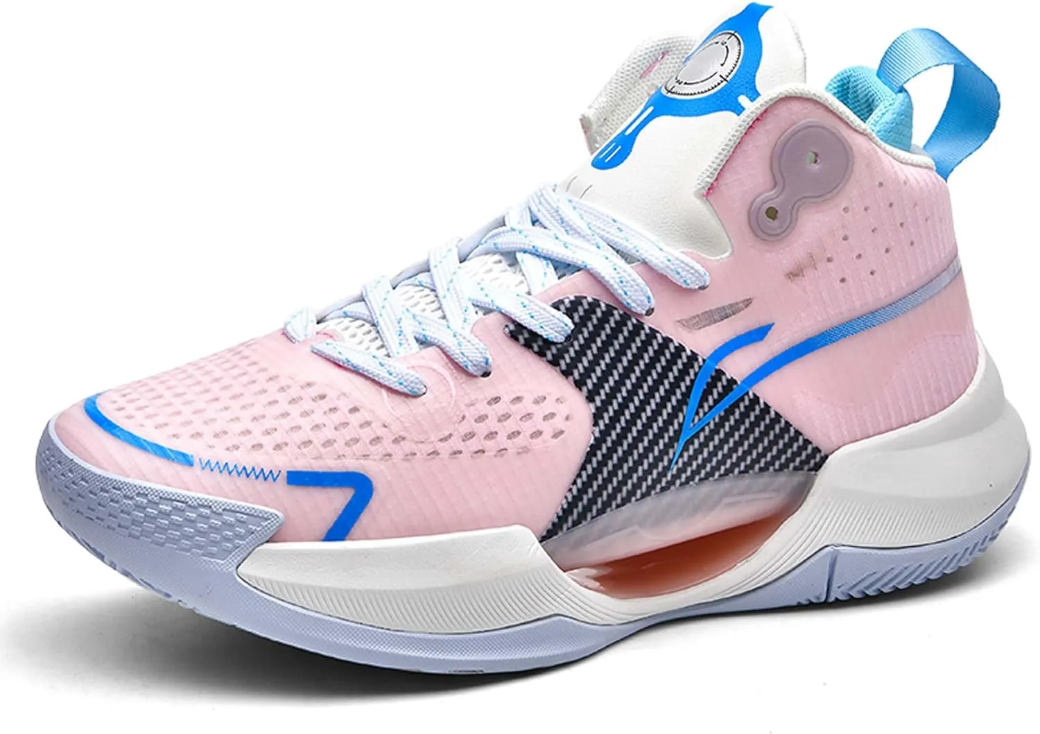 Men's Fashion Basketball Shoes Personalized Trend Sneakers Women's Casual Fitness Running Shoes Street Basketball Sneakers Men's Shoes Women's Shoes