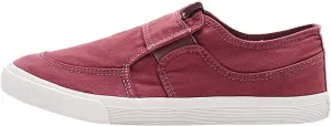 Men's Fashion Shoes Red Comfortable Lightweight Canvas Skate Shoe for Men Walking Standing Workout Slip on Summer Spring Shoes Boys Thick Sole Non Slip Sneakers Male