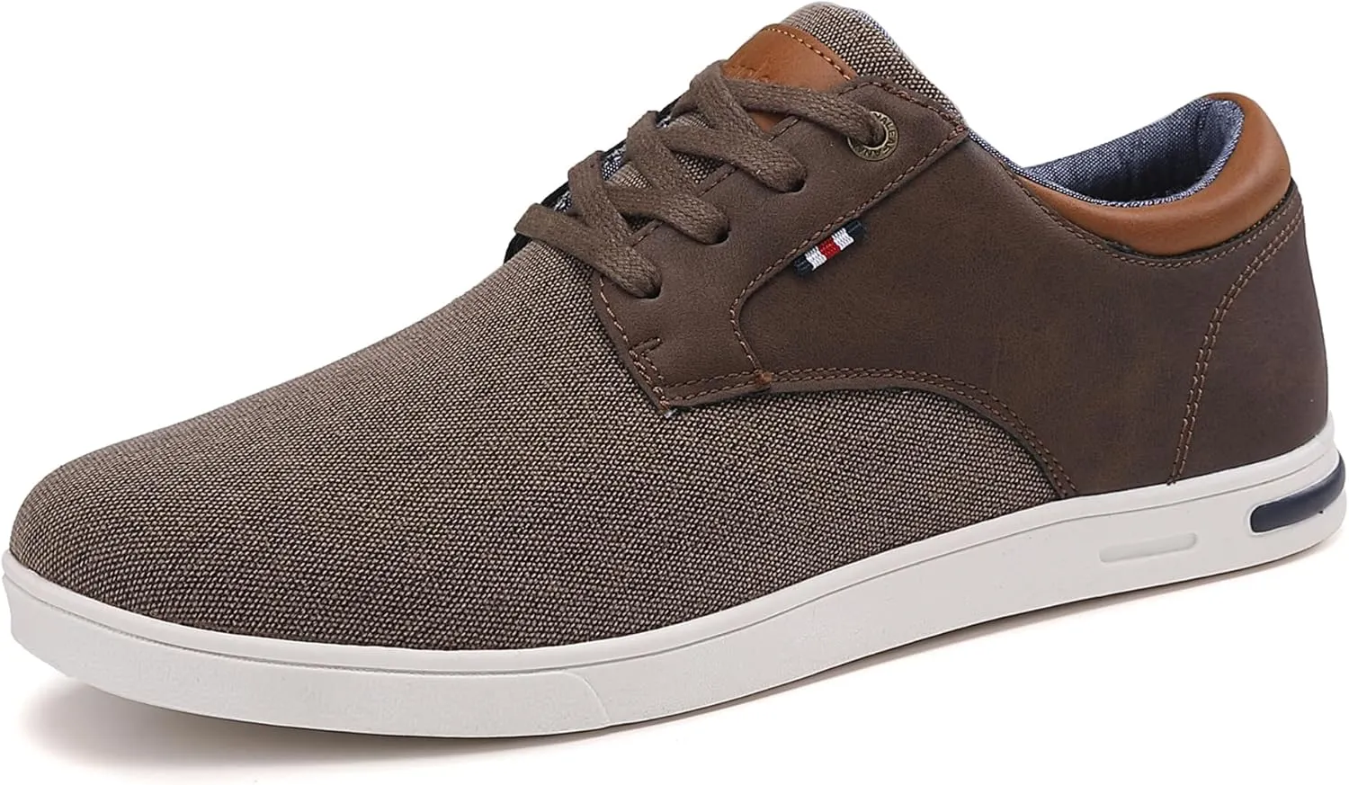 Mens Fashion Sneakers Oxfords Casual Shoes Soft Comfortable Lace-Up Dress Sneakers