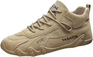 Men's Fashion Versatile Walking Shoes Lightweight Breathable Slip on Running Shoe Athletic Gym Tennis Sneakers