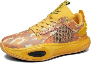 Men's Lace-up Basketball Shoes Anti-Slip Breathable Running Shoes Women's High Top Basketball Shoes Youth Outdoor Sports Basketball Shoes Fashion Sneakers