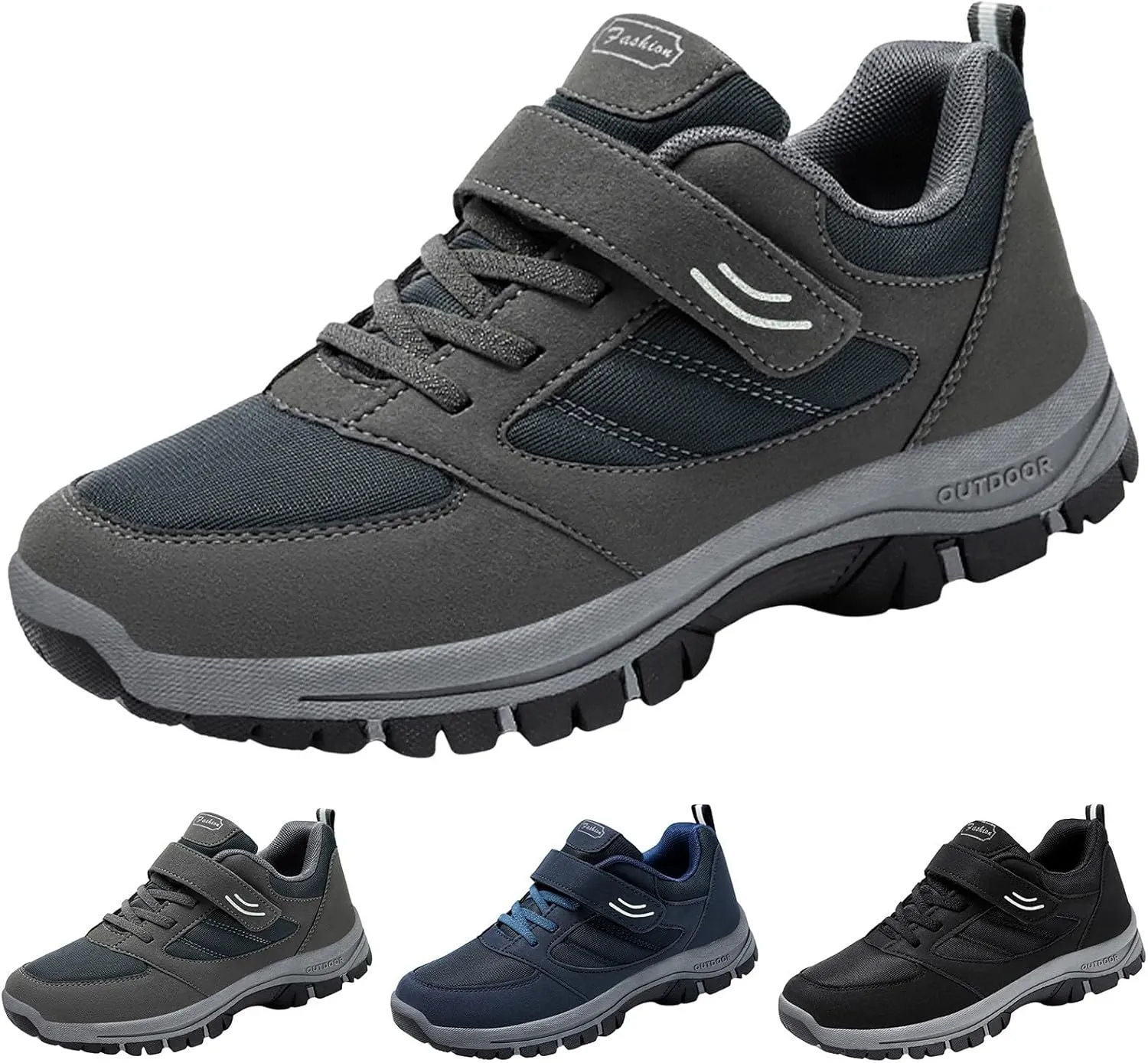 Men's Lightweight Cushion Sneakers Comfortable Lightweight Casual Walking Shoe Men's Arch Support Insole Shoes