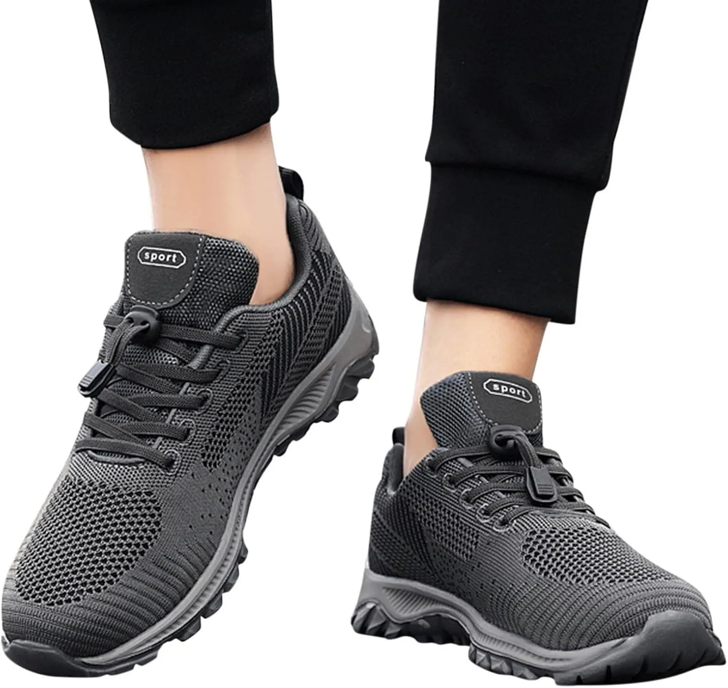 Mens Lightweight Minimalist Shoes Comfortable Lightweight Casual Walking Shoe Breathable Diabetic Shoes for Men