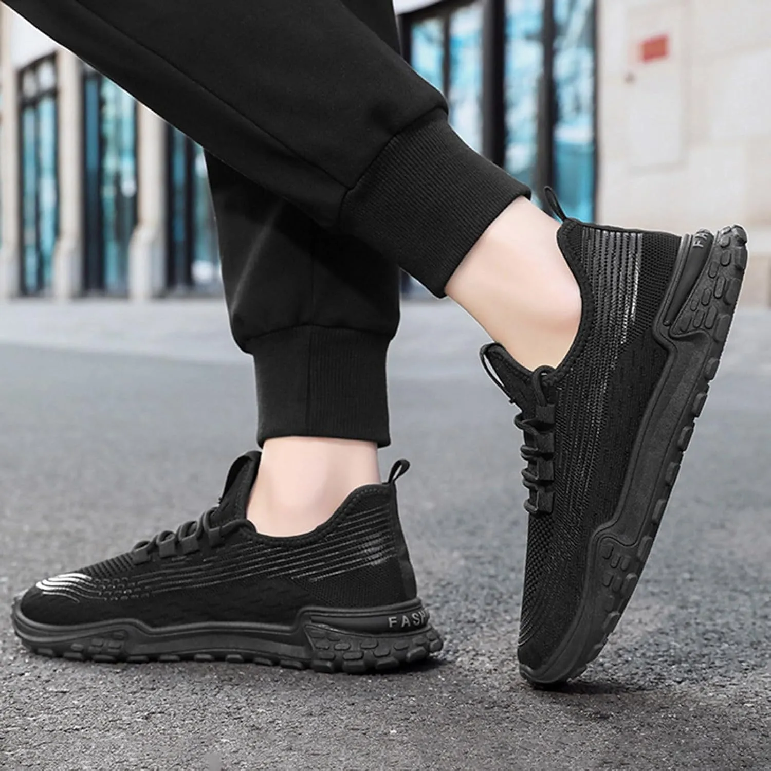 Mens Lightweight Minimalist Shoes Lightweight Sport Gym Jogging Walking Sneaker Men's Arch Support Insole Shoes