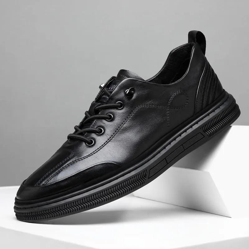 Men's Modern Derby Dress Shoes Lightweight Construction with Round Toe Design for Office Wear & Social Functions