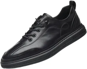 Men's Modern Derby Dress Shoes Lightweight Construction with Round Toe Design for Office Wear & Social Functions