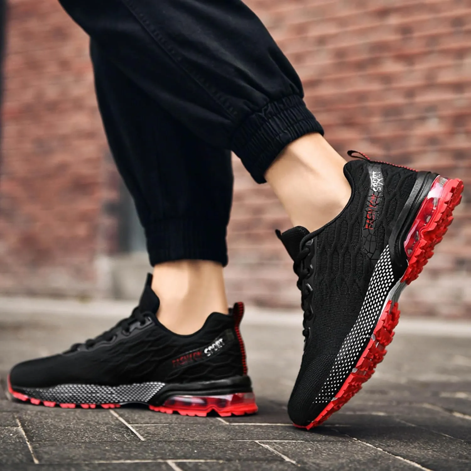 Men's Multi Color Mesh Lightweight Anti Slip Arch Support Casual Training Sports Basketball Shoes