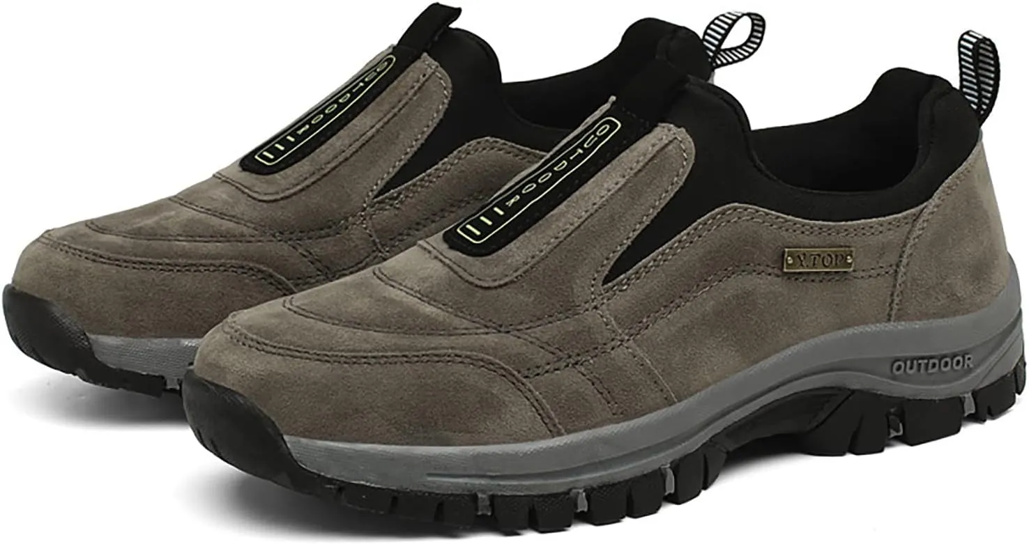 Men's Orthopedic Comfortable Slip-On Shoes Lightweight Breathable Slip on Running Shoe Comfortable Stretch Shoes