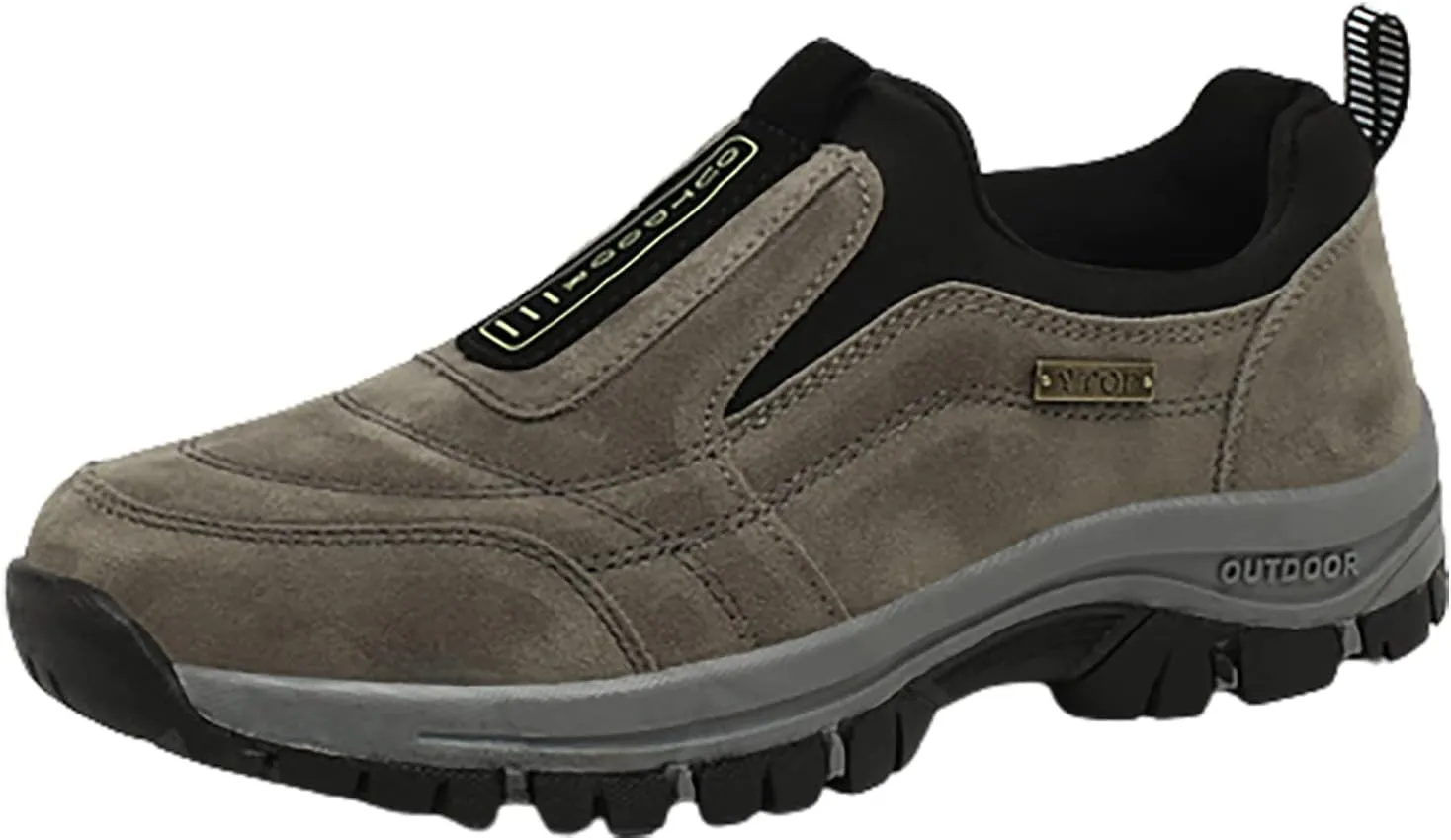 Men's Orthopedic Comfortable Slip-On Shoes Lightweight Breathable Slip on Running Shoe Comfortable Stretch Shoes