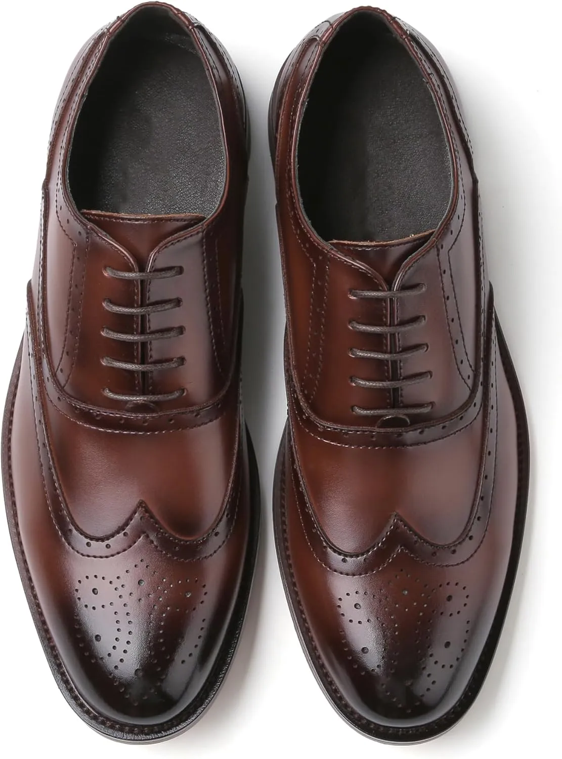 Men's Oxfords Formal Dress Leather Derby Fashion Casual Wedding Men's Shoes Tuxedo for Men