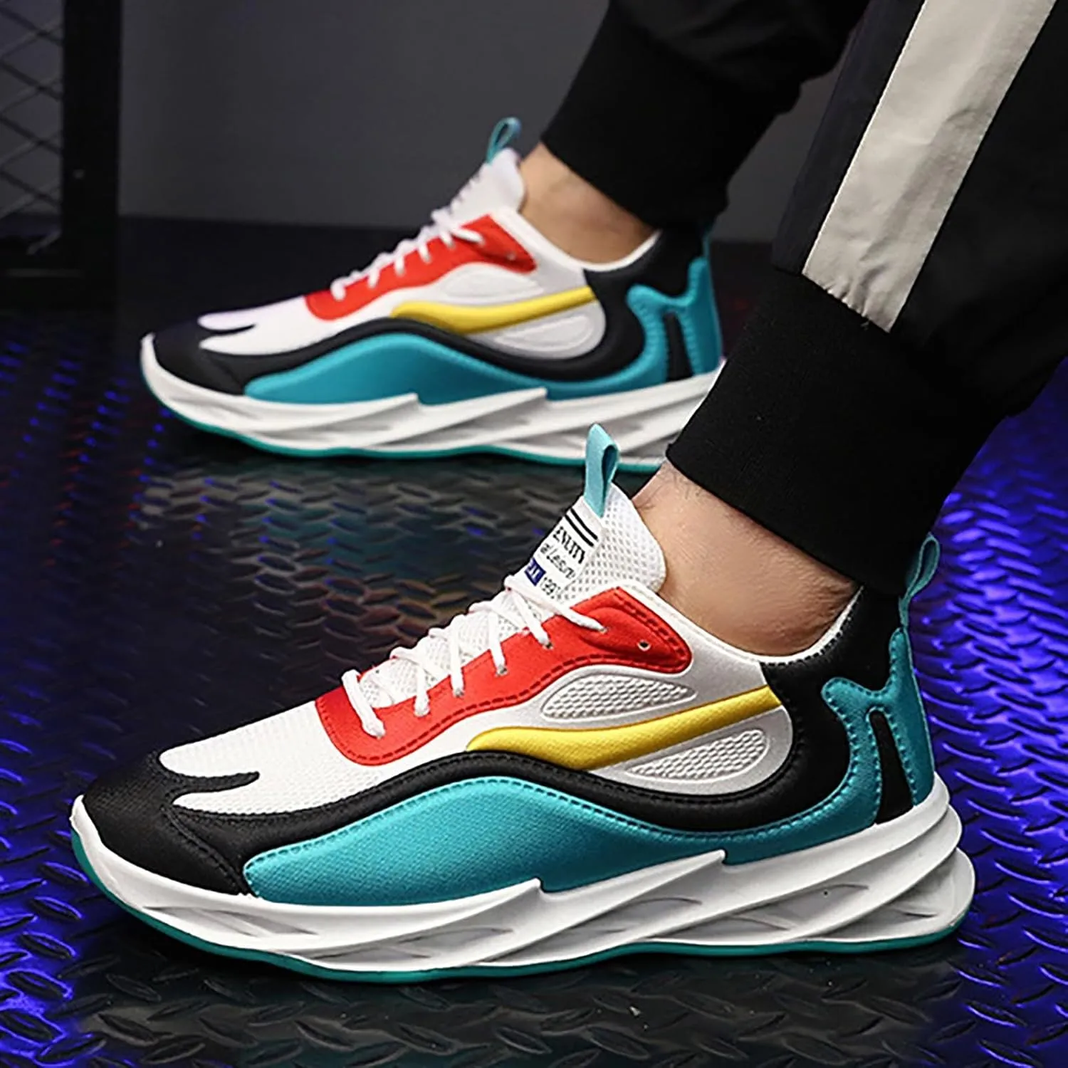 Mens Tennis Shoes Men High Top Breathable Non Slip Unisex Adult Youth Outdoor Sneakers Fashion Running Shoes