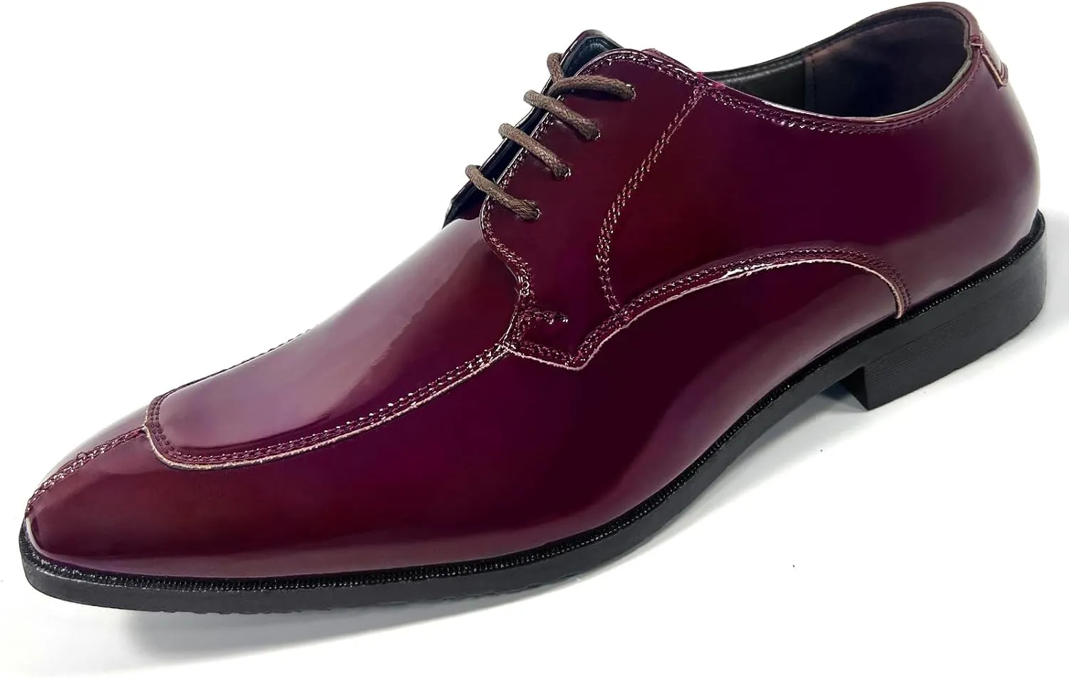 Men's Tuxedo Dress Shoes Pattern Leather Formal Oxfords Classic Lace Up Derby Shoes Wedding Business Slip On Shoe