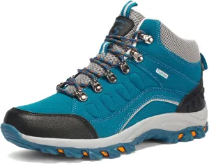 Men's Women's Non-slip Climbing Shoes Outdoor Hiking Travel Lace-up Boots Breathable Comfortable Walking Boots Rubber Outsole Non-slip Boots