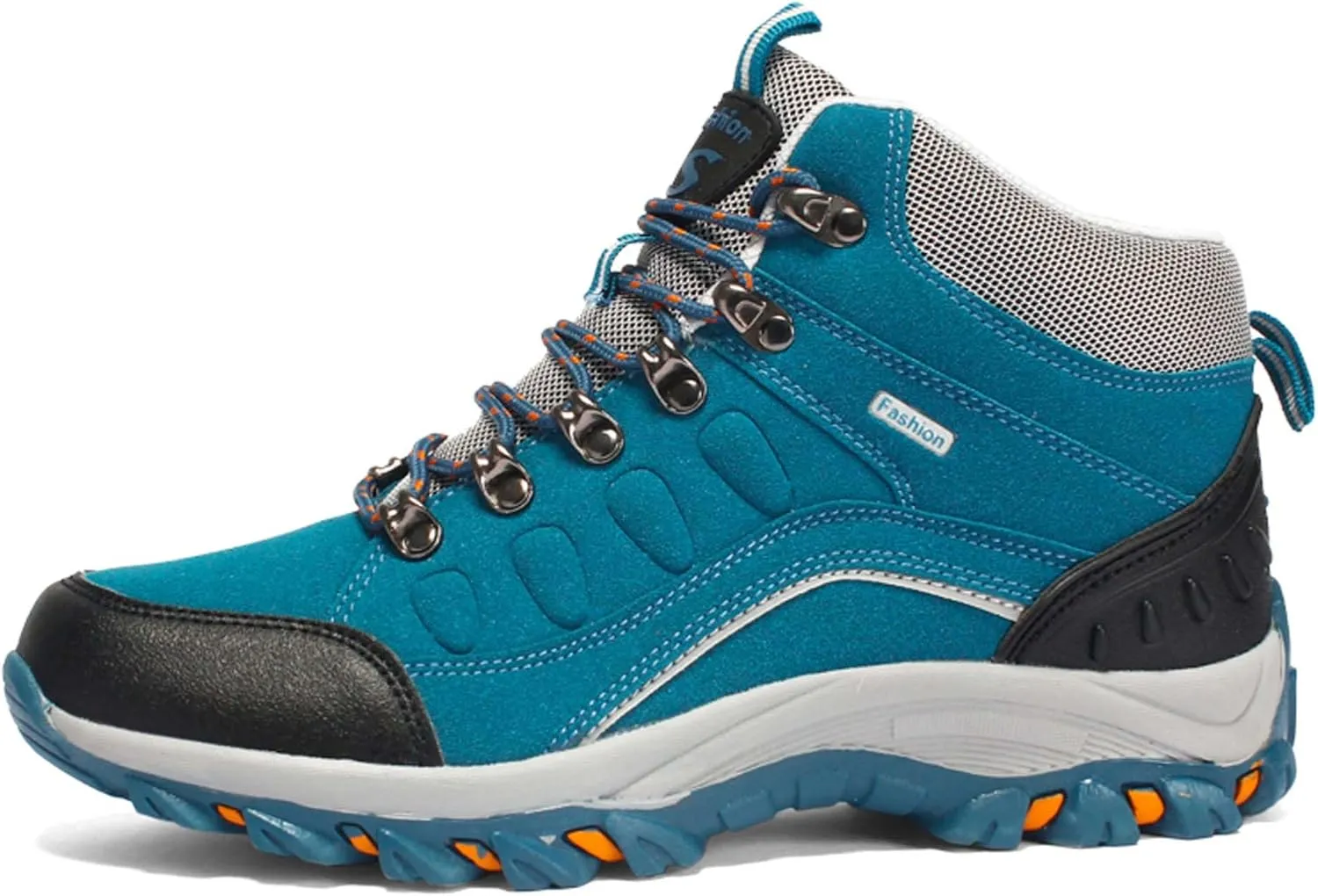 Men's Women's Non-slip Climbing Shoes Outdoor Hiking Travel Lace-up Boots Breathable Comfortable Walking Boots Rubber Outsole Non-slip Boots
