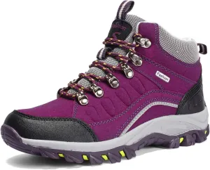 Men's Women's Non-slip Climbing Shoes Outdoor Hiking Travel Lace-up Boots Breathable Comfortable Walking Boots Rubber Outsole Non-slip Boots