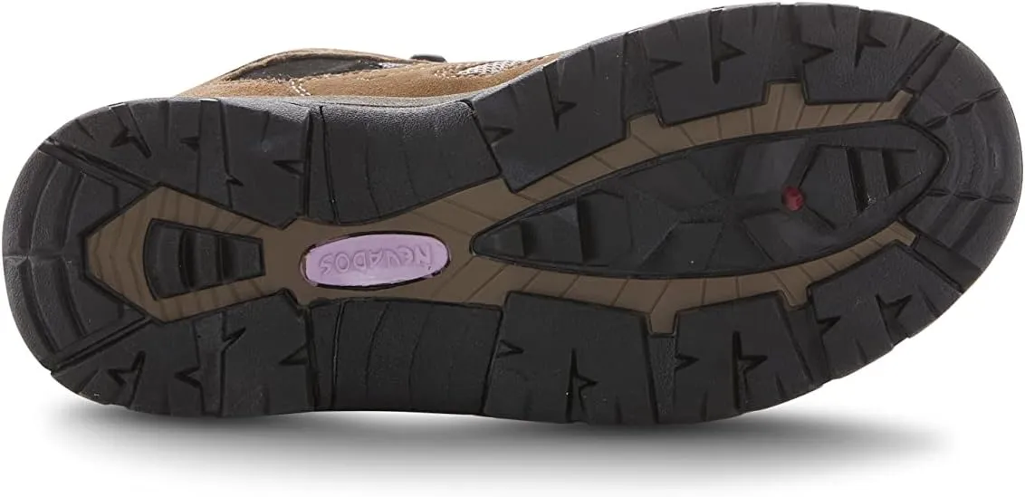 Nevados Klon Mid Hiking Boots for Women, Water Resistant, Multi-Terrain Lug Pattern, Comfortable & Weather Proof Structure Rubber Traction Outsole Cradled Footbed