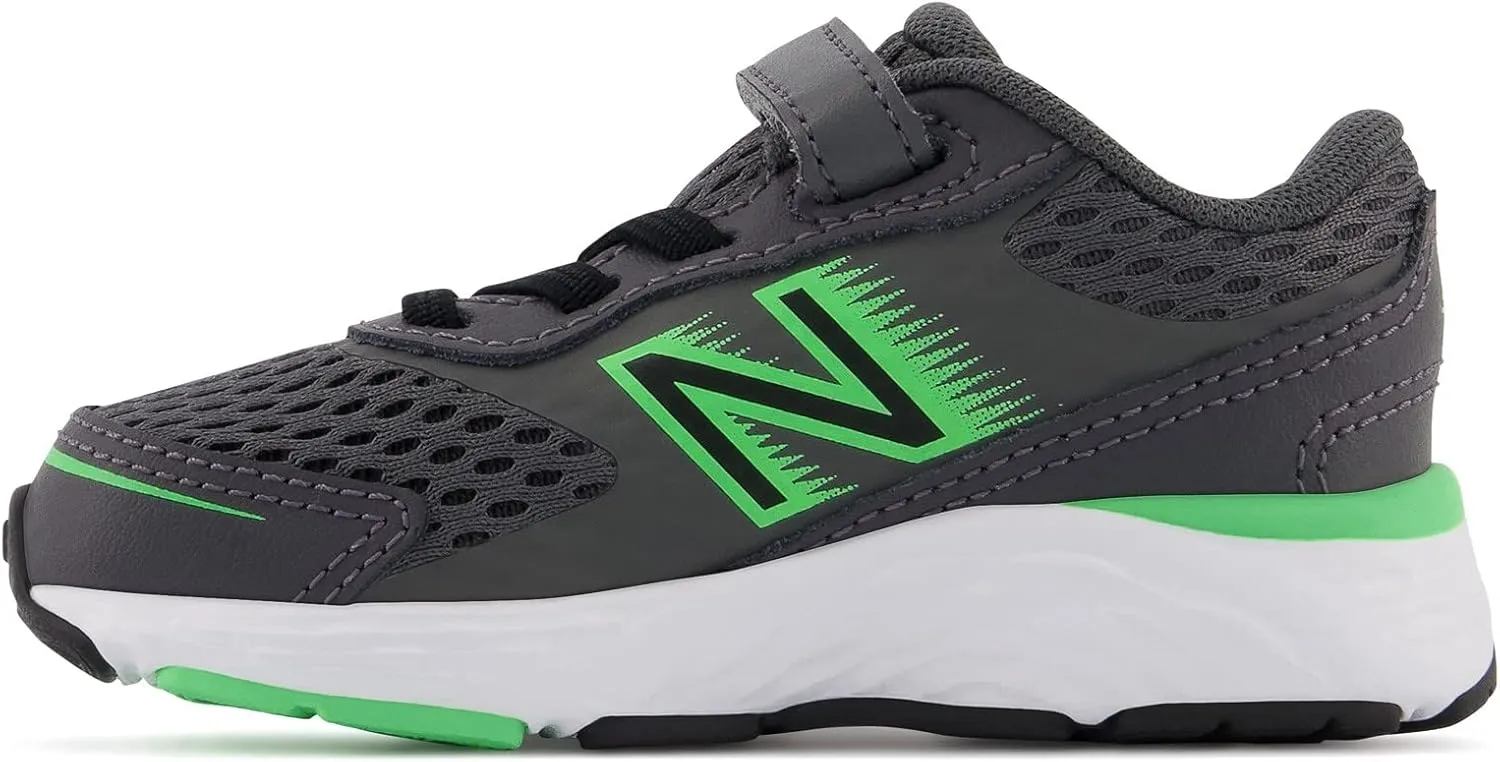 New Balance Kids' 680 V6 Hook and Loop Running Shoe