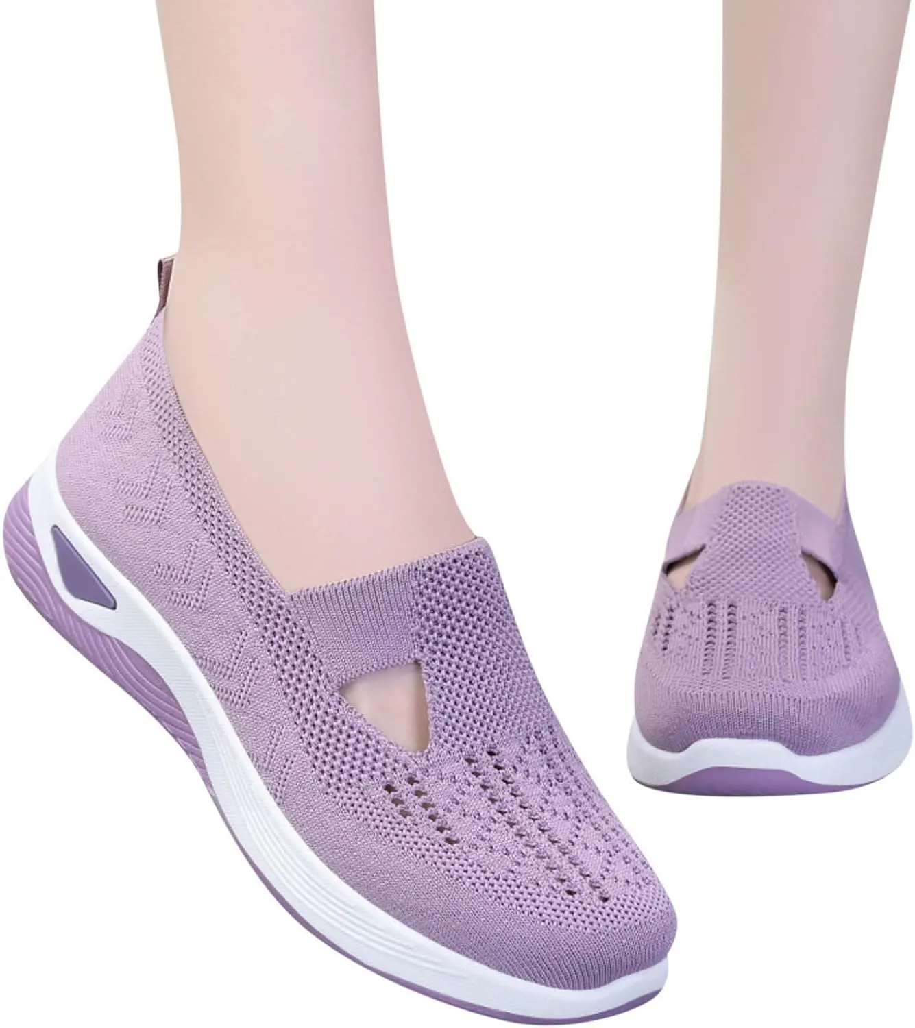 Orthopedic Shoes for Women Woven Orthopedic Slip On Shoes Women Slip On Ladies Casual Shoes Men Shoes Sneakers Red Tennis Shoe Loafers Casual Slip On