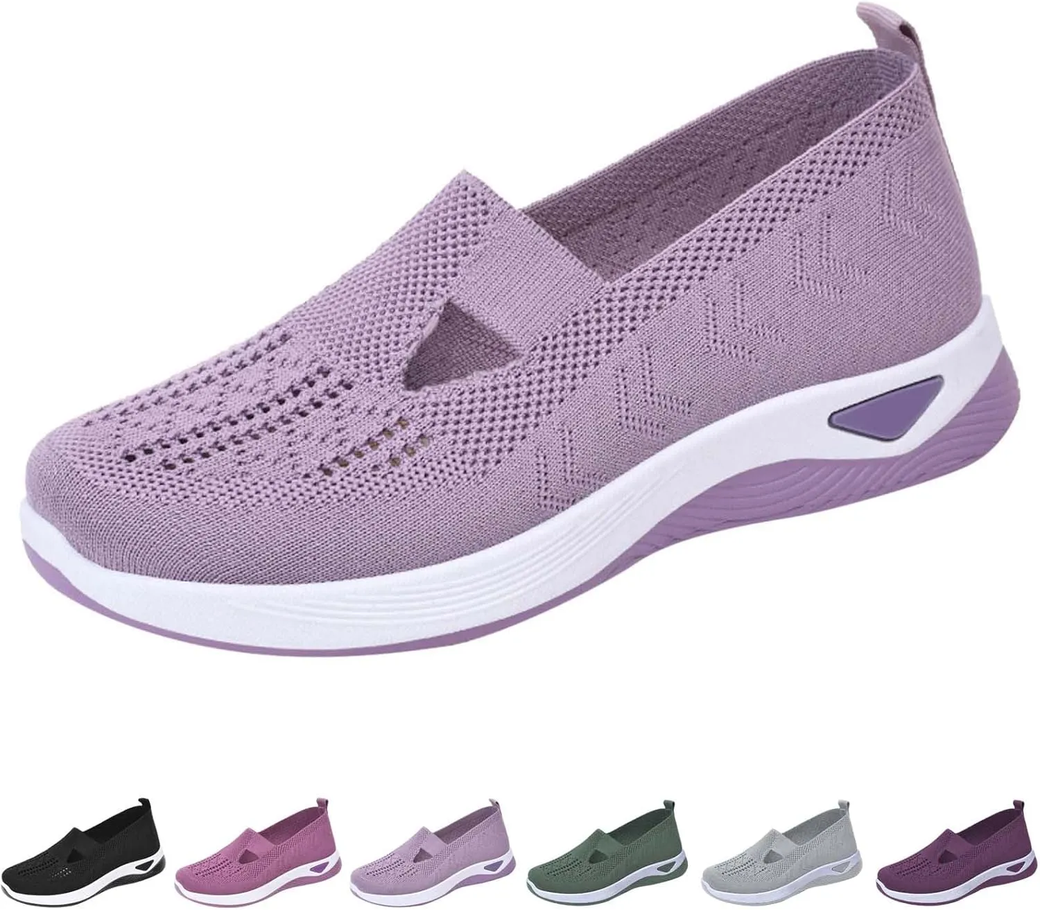Orthopedic Shoes for Women Woven Orthopedic Slip On Shoes Women Slip On Ladies Casual Shoes Men Shoes Sneakers Red Tennis Shoe Loafers Casual Slip On