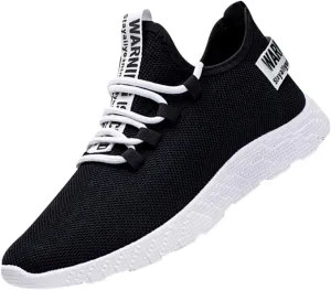 Outdoor Jogging Sneakers for Men Casual Sneaker Mesh Breathable Walking Shoe Breathable Diabetic Shoes for Men