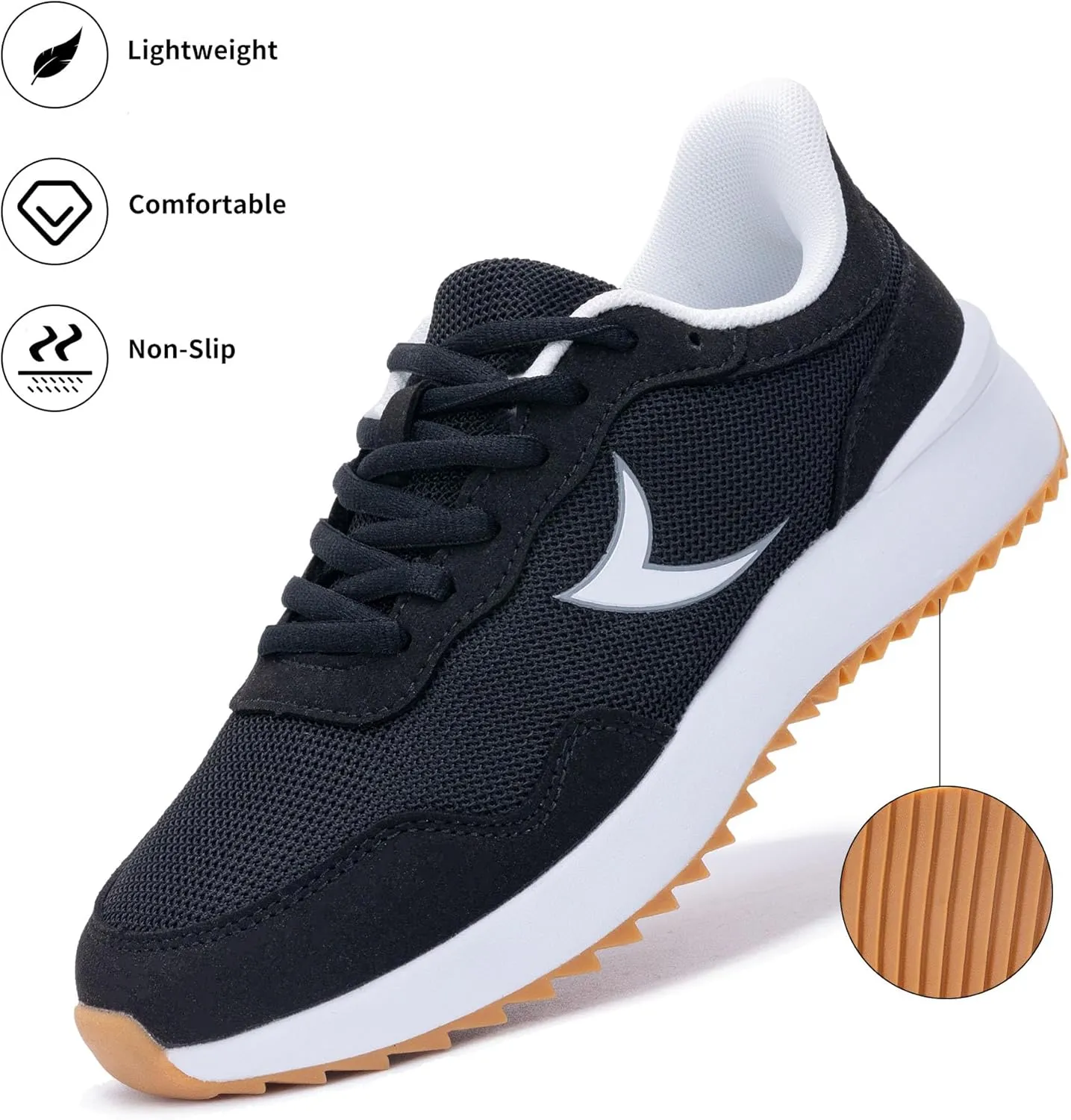PERSOUL Women's Fashion Sneakers Comfortable Womens Walking Shoes Lightweight Style Tennis Shoes for Casual Daily Workout Shoes US Size 6-11