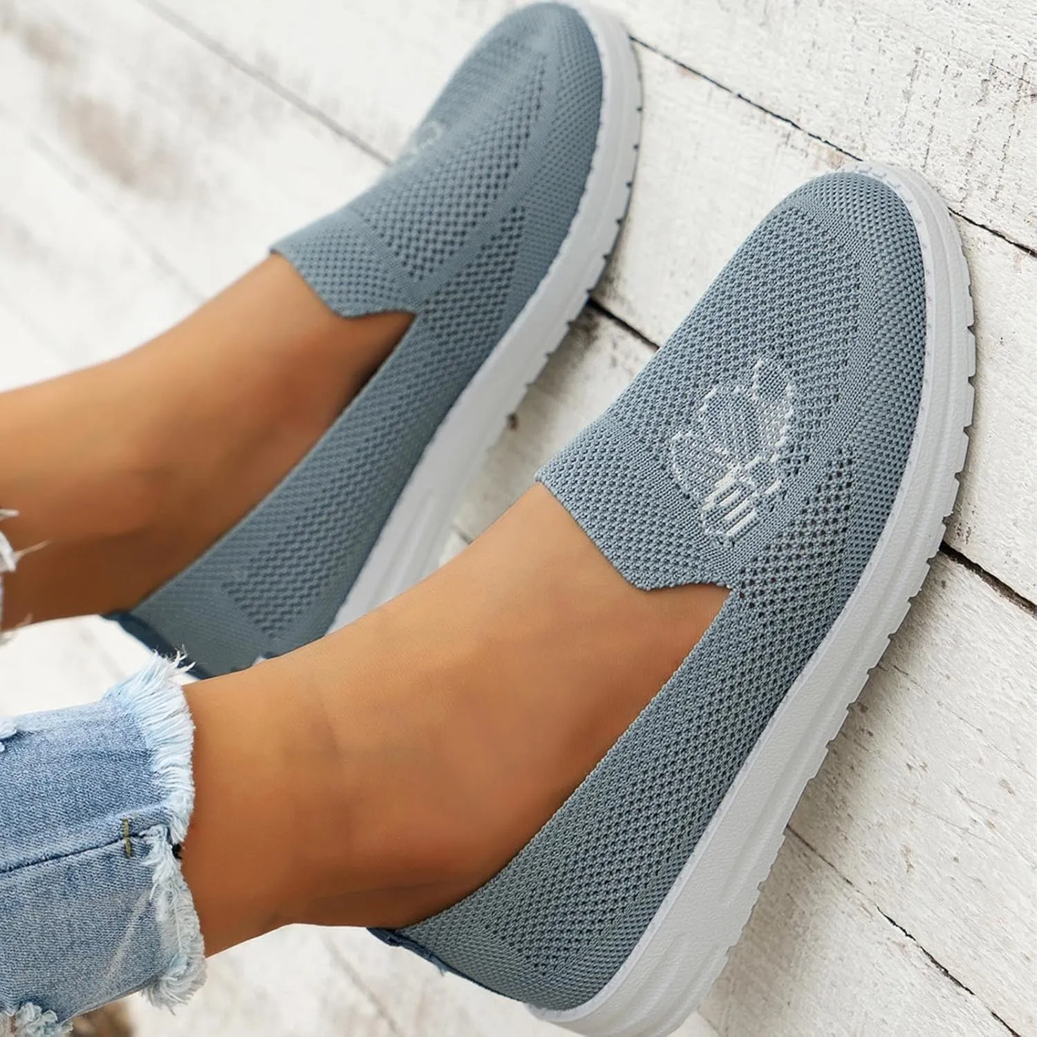 Platform Sneakers for Women Fashion Sneakers Non Slip Work Shoes for Women Womens Slip On Sneakers with Arch Support Chunky Sneakers Women Womens Shoes Casual Slip Ons Wide Width Ortho