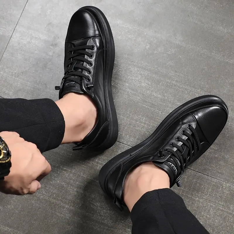Premium Cap Toe Derby Shoes for Men Breathable Lining Professional Office Work Formal Occasions Slip-Resistant Outsole