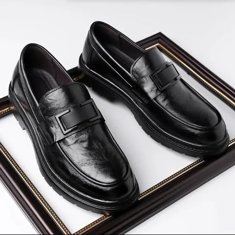 Premium Men's Brogue Oxford Shoes Wingtip Formal Business Dress Shoes Oil-Resistant Outsole Comfort Fit