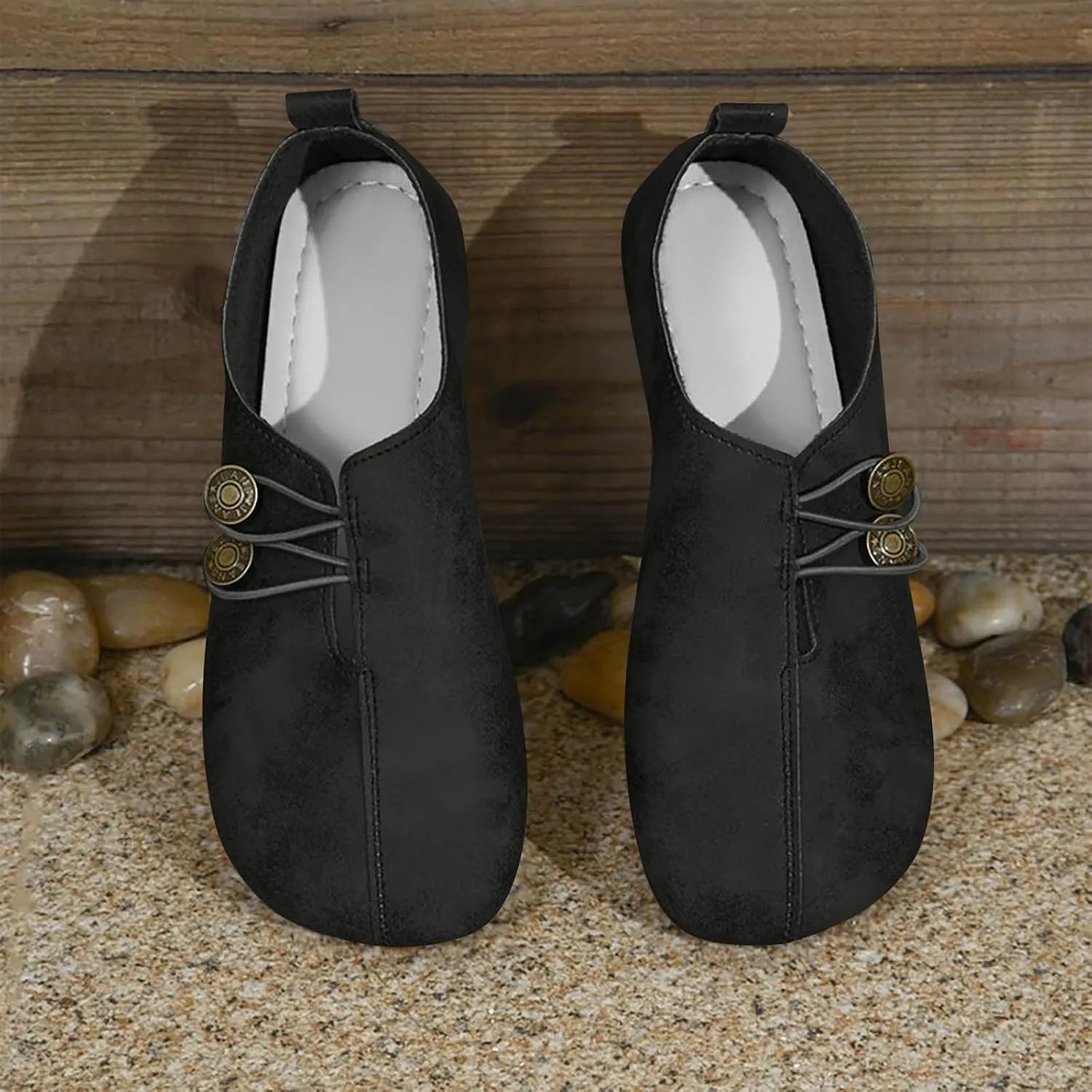Retro Loafers for Women Fashion Boat Shoes Slip on Sneakers Business Lightweight Hiking Workout Footwear