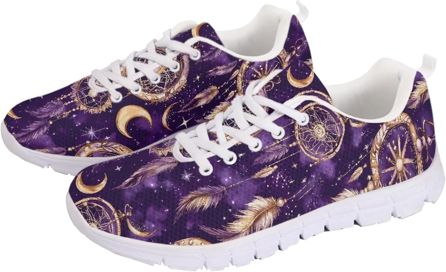 Running Shoes Trainer for Women Sports Causal Travel Sneaker Walking Low Heel Lace up Breathable Flexible Shoe