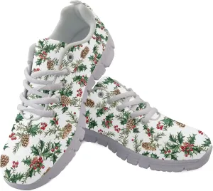 Running Shoes Trainer for Women Sports Causal Travel Sneaker Walking Low Heel Lace up Breathable Flexible Shoe