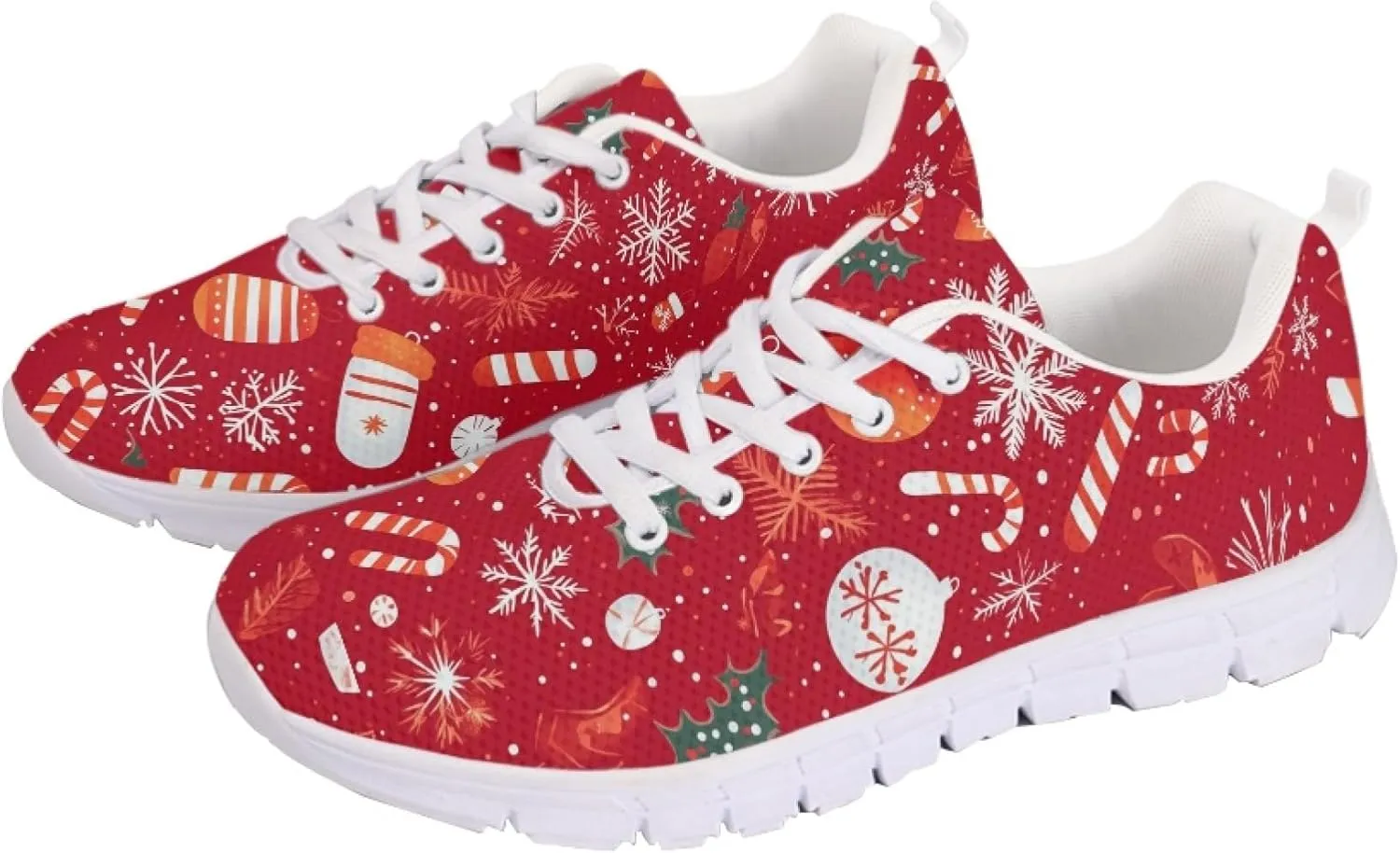 Running Shoes Trainer for Women Sports Causal Travel Sneaker Walking Low Heel Lace up Breathable Flexible Shoe