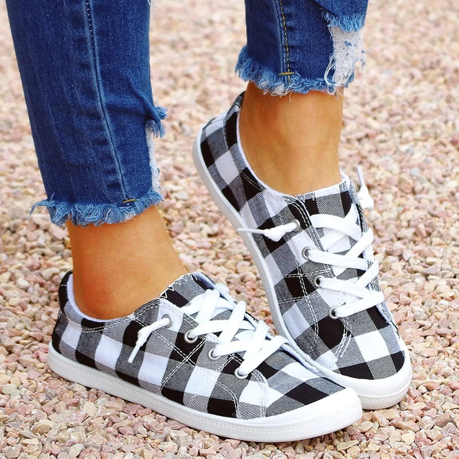 SBGMoSJ Platform Sneakers for Women 6 Wide Zapatos Negros para Mujer Womens Size 11.5 Wide Casual Shoes White High Top Platform Sneakers for Women Slip On Sneakers Woman