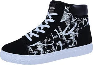 SBGMoSJ Sneakers for Women Walking Winter Shoes for Women 2023 Comfy Black Canvas Tennis Shoes for Women Sneakers for Women Size 8 Wide Width Fall Tennis Shoes for Women 2023