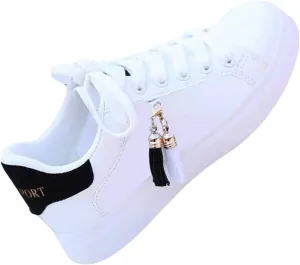 SBGMoSJ Womens Walking Shoes Slip On Sneakers Wide Width Slip On Walking Shoes Women 9.5 Black Shoes Women Wide Heel Womens Casual Sneakers Black and White Black Slip On Tennis Shoes Female