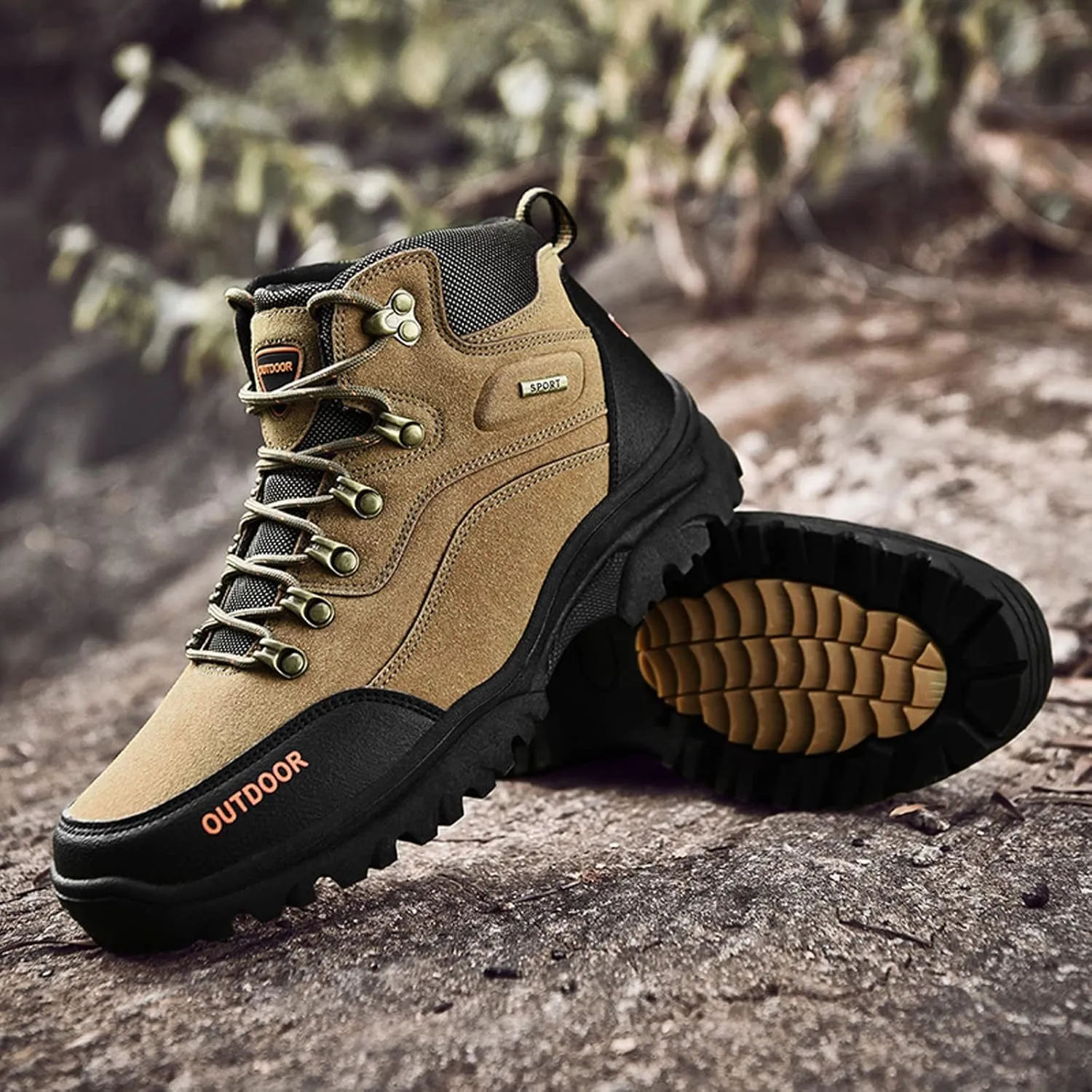 Shije mens Hiking Boots