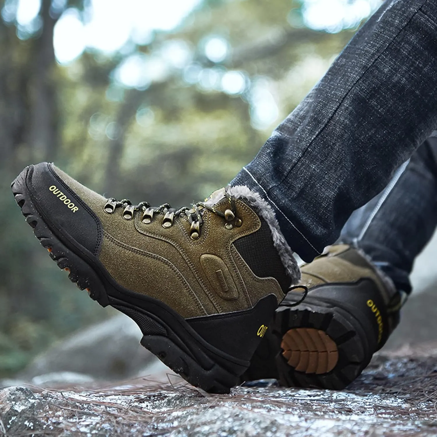Shije mens Hiking Boots