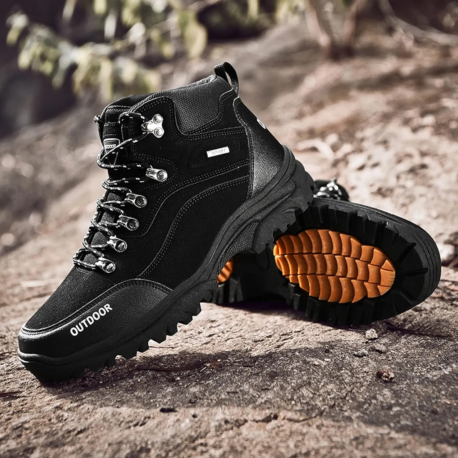 Shije mens Hiking Boots
